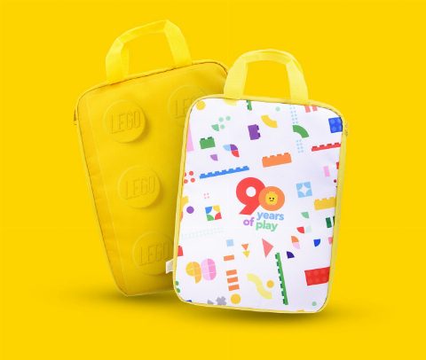 Zestaw LEGO® 90 Years of Play Laptop Bag (Gear)