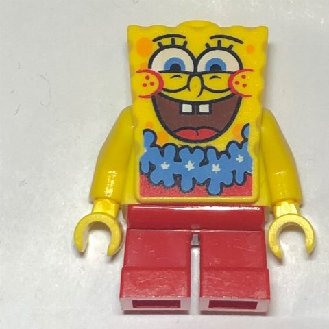 Minifigurka SpongeBob Squarepants with Lei