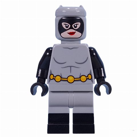 Minifigurka Catwoman, Light Bluish Grey Suit