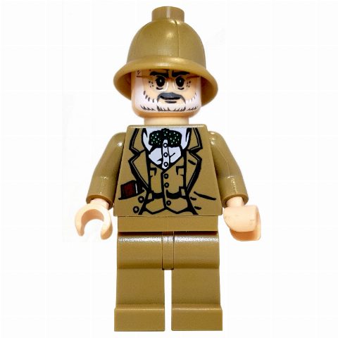 Minifigurka Henry Jones Sr. in Dark Tan Pith Helmet