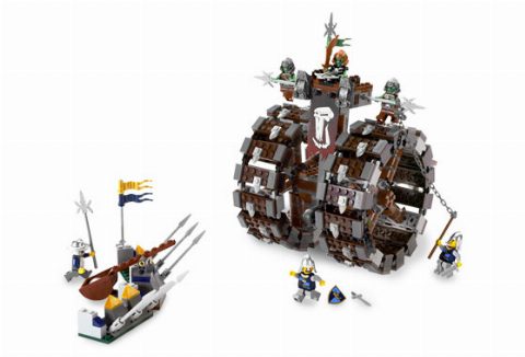 Zestaw LEGO Troll Battle Wheel (Castle)