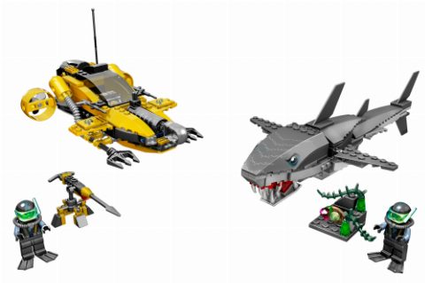Zestaw LEGO Tiger Shark Attack (Aquazone)