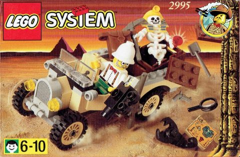 Zestaw LEGO® Adventurers Car & Skeleton (Adventurers)