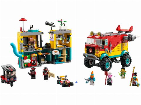 Zestaw LEGO Monkie Kid's Team Van (Monkie Kid)