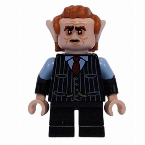 Minifigurka Goblin - Dark Orange Hair, Black Torso, Black Legs