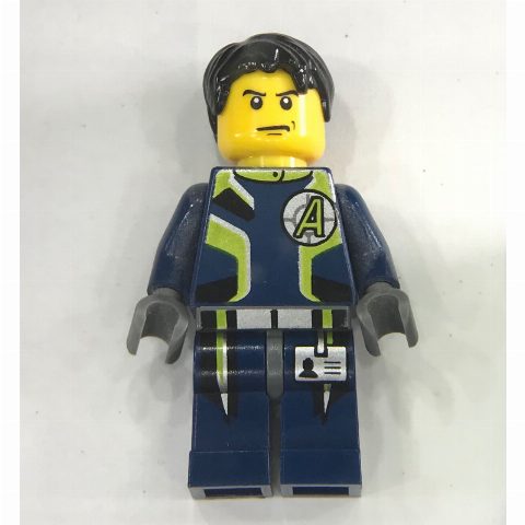 Minifigurka Agent Chase, Single Sided Head