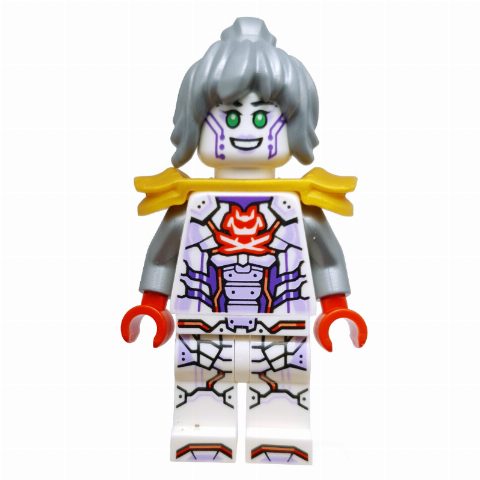 Minifigurka P.I.X.A.L., White Suit, Silver Hair