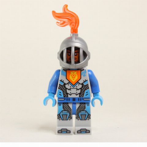 Minifigurka Nexo Knight Soldier with Helmet with Trans-Neon Orange Plume