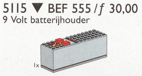 Zestaw LEGO® 9V Battery Box (Service Packs)