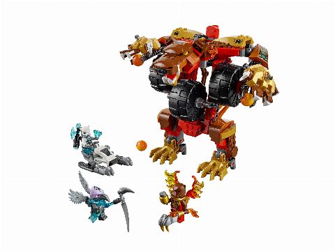 Zestaw LEGO Bladvic's Rumble Bear (Legends of Chima)