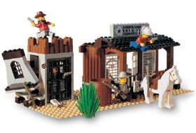 Zestaw LEGO Sheriff's Lock-Up (Western)