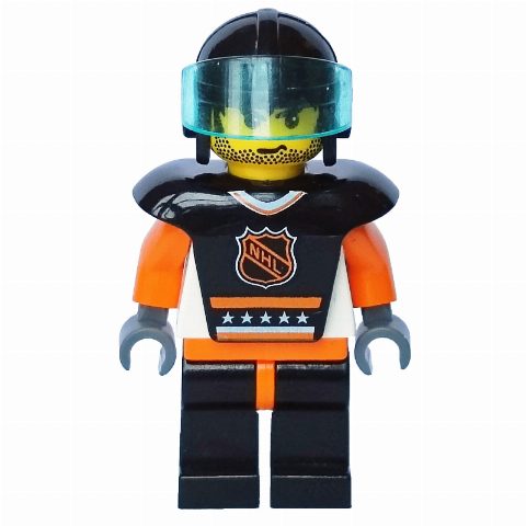 Minifigurka Hockey Player Black Vest #1