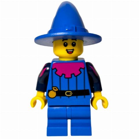 Minifigurka Elf, Wizard, Blue Suit, Hat