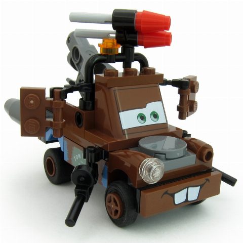 Minifigurka Tow Mater, Spy (60897 Clips)