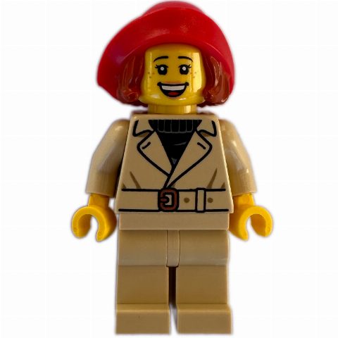 Minifigurka Tudor House Food Critic, Tan Suit