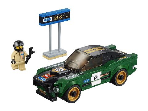 Zestaw LEGO® 1968 Ford Mustang Fastback (Speed Champions)