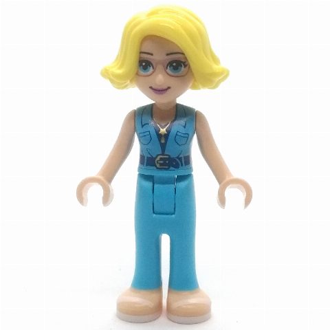 Minifigurka Alicia - Medium Azure Top, Medium Azure Trousers