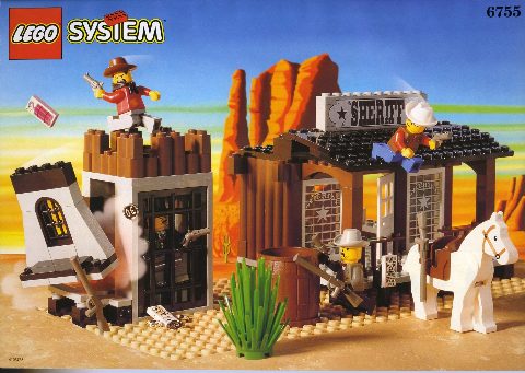 Zestaw LEGO Sheriff's Lock-Up (Western)