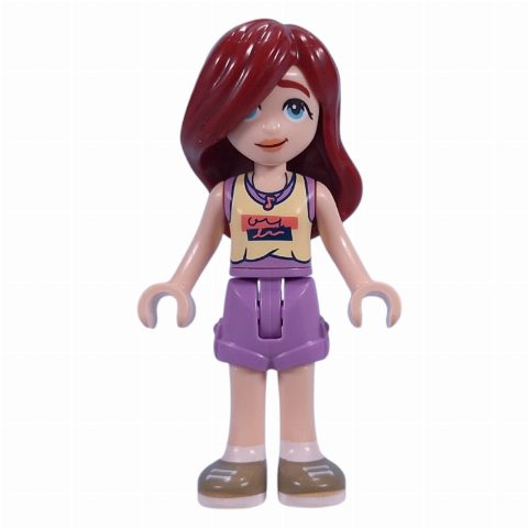 Minifigurka Paisley - Bright Light Yellow Top, Medium Lavender Skirt