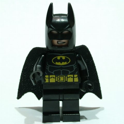 Minifigurka Batman, Black Suit, Black Cape and Cowl, Yellow Batman Logo, White Headband (37157 Cape)