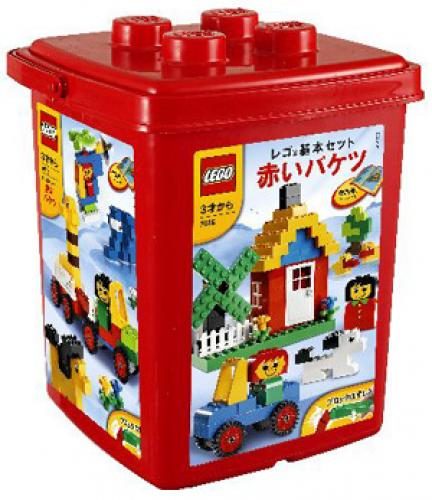Zestaw LEGO Basic Red Bucket (Make & Create)