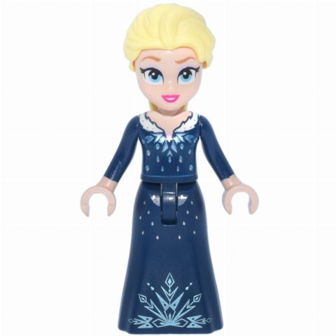 Minifigurka Elsa, Dark Blue Dress