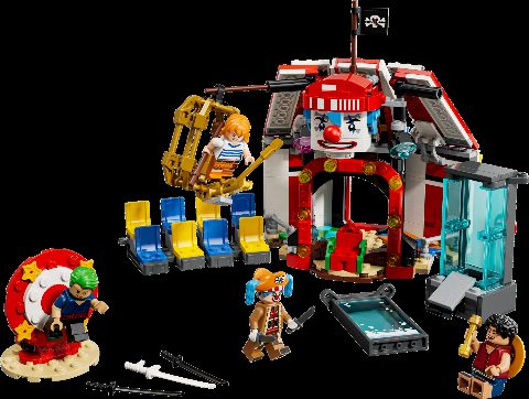 Zestaw LEGO Buggy the Clown's Circus Tent (One Piece)