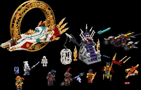 Zestaw LEGO Nezha's Fire Ring (Monkie Kid)