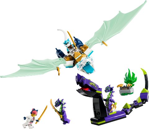 Zestaw LEGO Zane's Ice Dragon Battle (Ninjago)