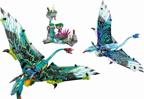 Zestaw LEGO Jake & Neytiri's First Banshee Flight (Avatar)