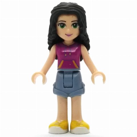 Minifigurka Emma - Magenta Top, Sand Blue Skirt