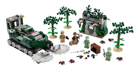 Zestaw LEGO Jungle Cutter (Indiana Jones)