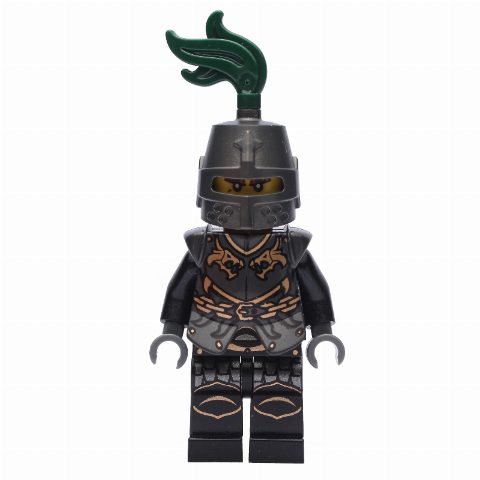 Minifigurka Dragon Knight, Dark Green, Armor, Helmet with Dark Green Plume
