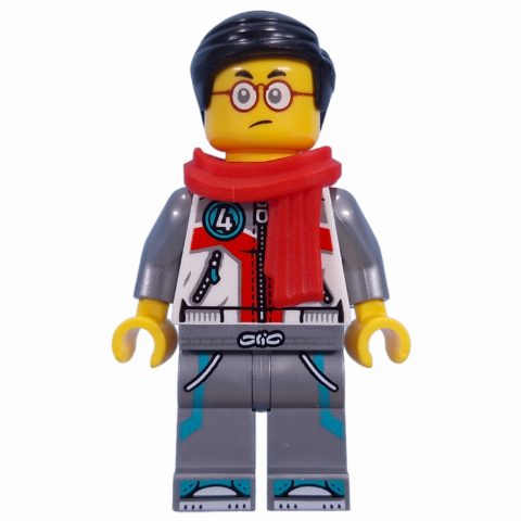 Minifigurka Mr. Tang, White and Flat Silver Suit