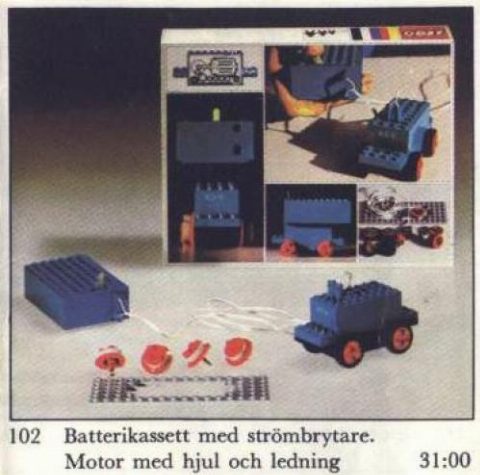 Zestaw LEGO® 4.5V Motor Set (Train)