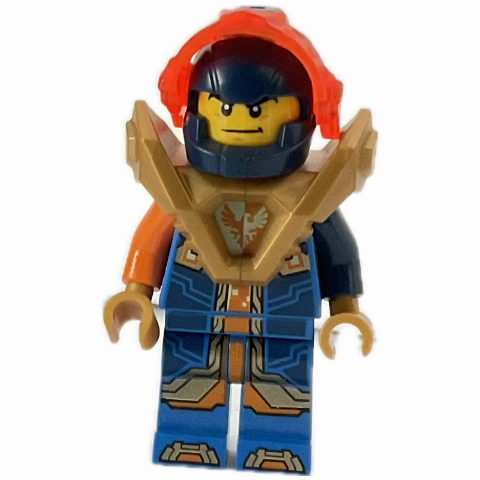 Minifigurka Clay Moorington with Tran-Orange Visor, Armor