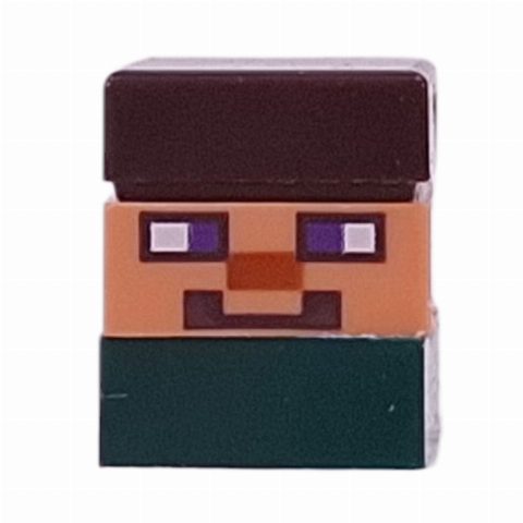 Minifigurka Micromob Steve, Dark Green Torso