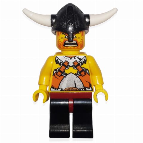 Minifigurka Viking Warrior - Armour, Bare Arms, Black Legs