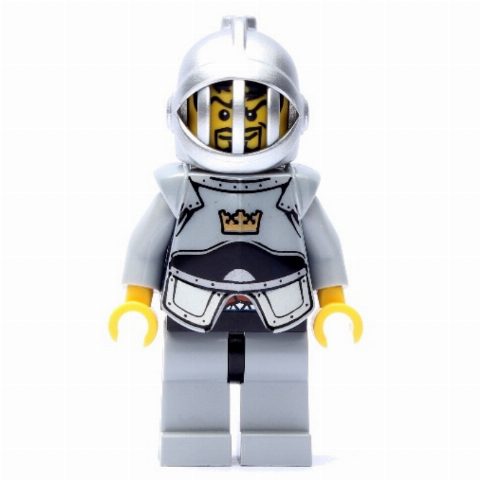 Minifigurka Knight, Dark Blue, Armor, Helmet with Grille