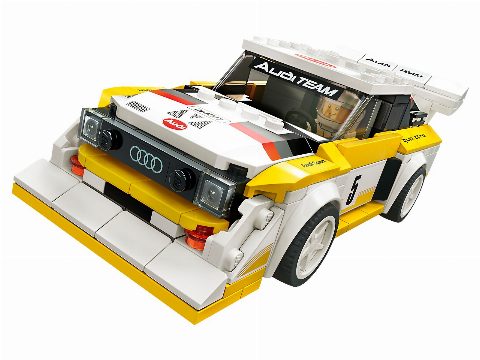 Zestaw LEGO® 1985 Audi Sport quattro S1 (Speed Champions)