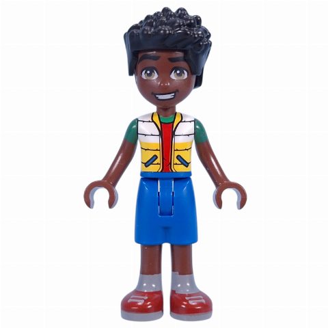 Minifigurka Zac - White Shirt, Blue Shorts