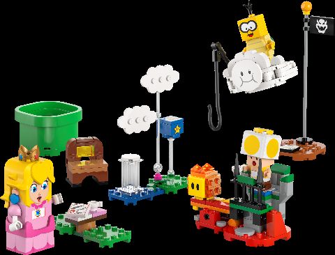 Zestaw LEGO Adventures with Interactive LEGO Peach (Super Mario)