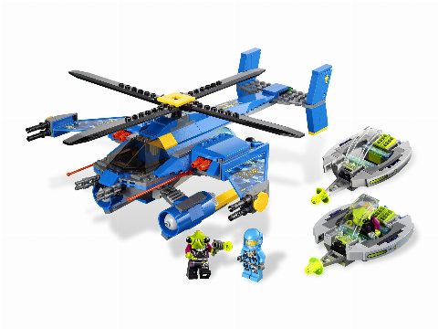 Zestaw LEGO Jet-Copter Encounter (Space)