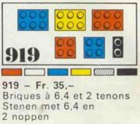 Zestaw LEGO 31 bricks with 2, 4 and 6 studs (System)