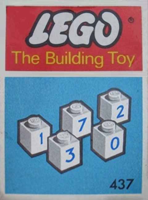 Zestaw LEGO® 50 numbered bricks (The Building Toy) (System)