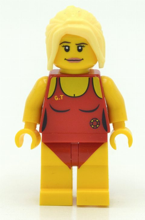 Minifigurka Lifeguard, Female