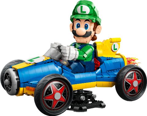 Zestaw LEGO Mario Kart – Luigi & Mach 8 (Super Mario)