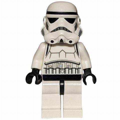 Minifigurka Stormtrooper, Printed Black 3262b Head