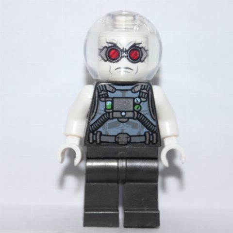 Minifigurka Mr. Freeze with Pearl Dark Gray Outfit