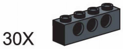 Zestaw LEGO 1 x 4 Beams (Educational and Dacta)